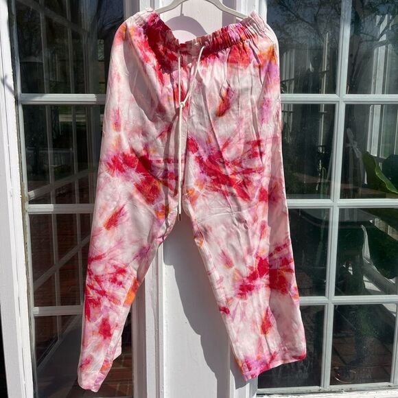 Ann Taylor Tie Dye Boho Pants NWT - Picture 2 of 6